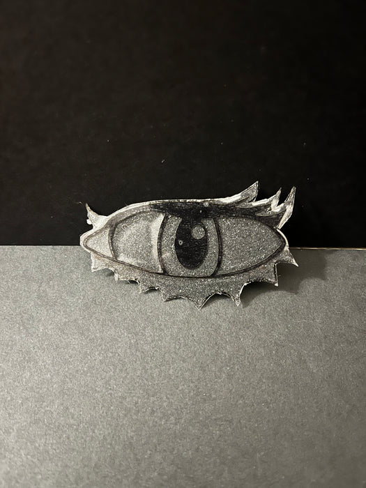 Tarot Symbolism - The Eye | Black Paper Carving 