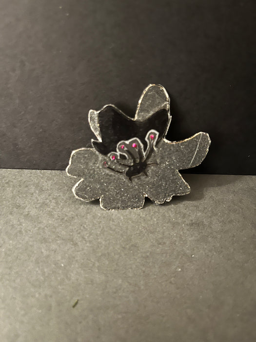 Dainty Beth | Black Paper Sculpture 