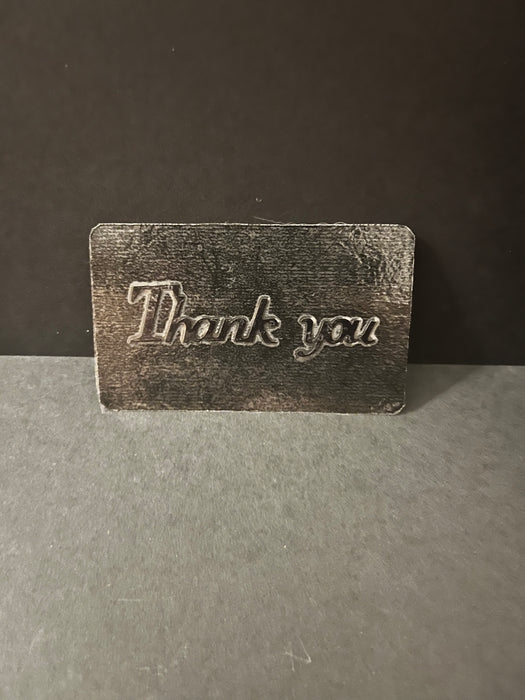 Thank you | Message card