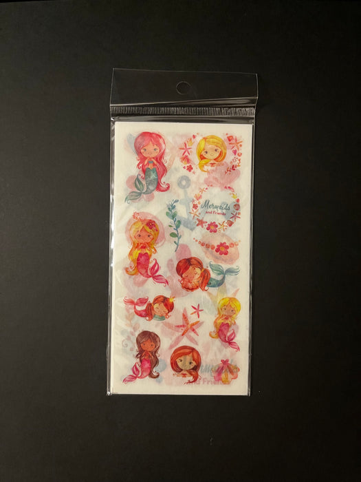 人魚主題｜貼紙｜全6款