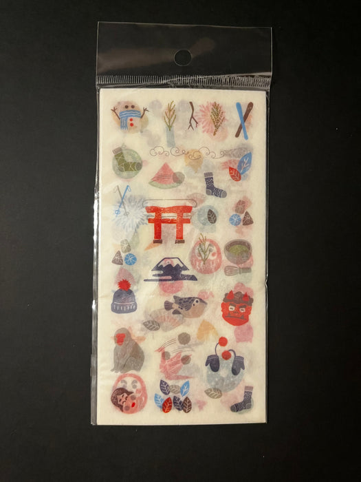Japanese-Style Snacks | Stickers | All 6 types